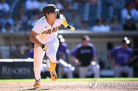 Padres Kim Ha Seong Falls Homer Short Of Cycle In 4 Hit Game 애틀랜타 뉴스