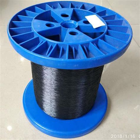 High Tenacity Black Colour PP Monofilament Yarn For Geotextile