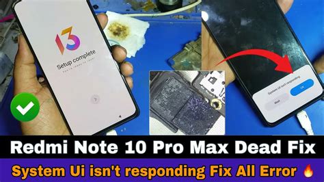 Redmi Note 10 Pro Max System Ui Isn T Responding Auto Restart Solution 🔥 Youtube