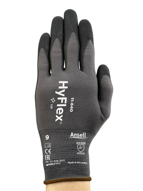 Ansell Hyflex Series Light Duty Foam Nitrile Gloves Fisher