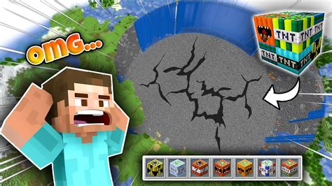 This Tnt Can Destroy The Minecraft World Minecraft Shorts Youtube