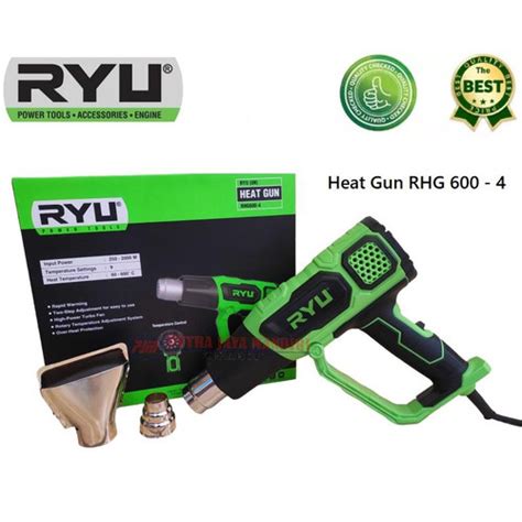 Jual Heat Gun Ryu Hot Gun ASLI RYU Pemanas Hot Gun RYU Jakarta Pusat Drapose Sport Tokopedia