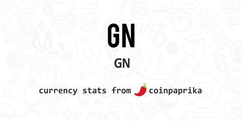 GN (GN) Price - Live Chart, Index, Market Cap | CoinPaprika