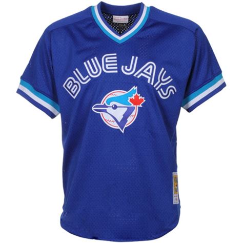 Toronto Blue Jays Joe Carter Mitchell And Ness Royal 1993 Batting Practice Jersey Vancitysportsshop