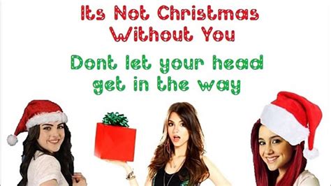 Its Not Christmas Without You Victorious Cast Ft Victoria Justice