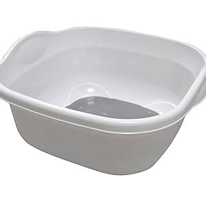 Addis 517763 Premium Soft Touch 8 5 Litre Washing Up Bowl White Grey