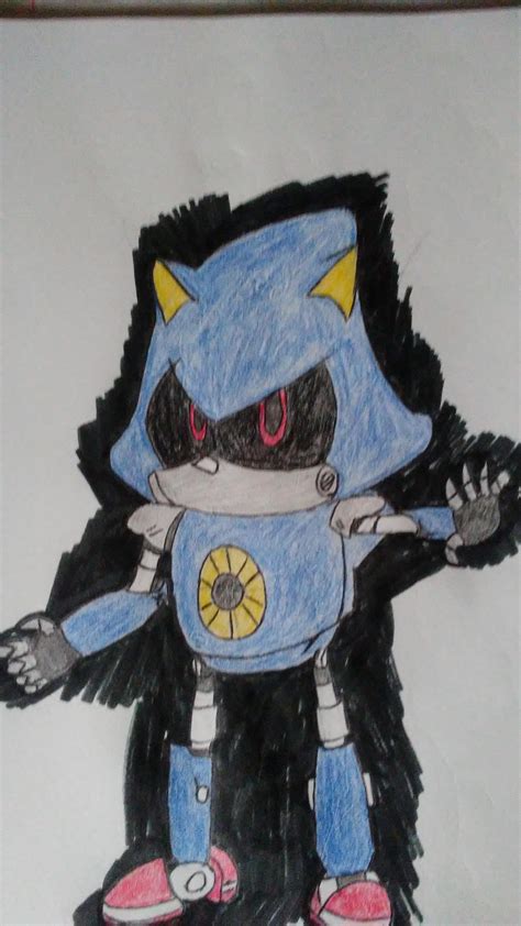 Robotic Doppelganger Metal Sonic By Juswilliams On Deviantart