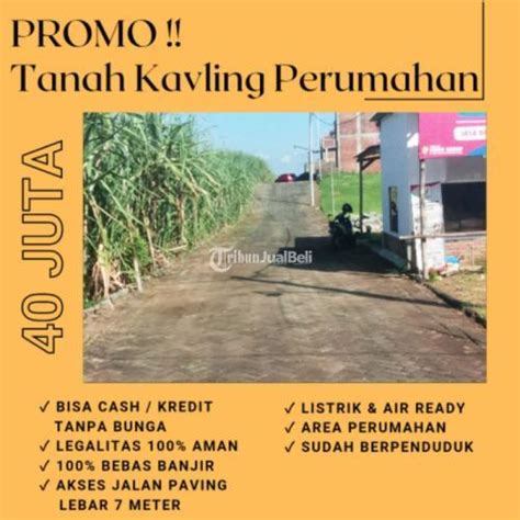 Dijual Tanah Kavling Siap Bangun Di Malang Tribunjualbeli