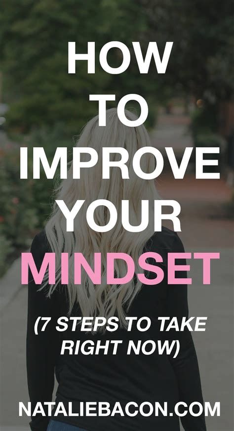 How To Improve Your Mindset 7 Steps To Take Right Now Artofit