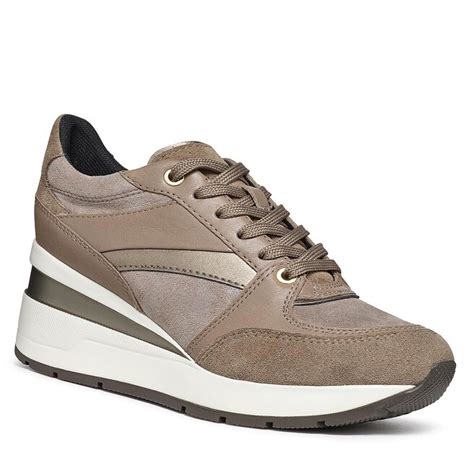 Sneakers Geox D Zosma D La Tc C Grigio Escarpe It