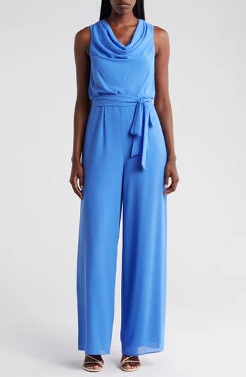 Vince Camuto Cowl Neck Chiffon Jumpsuit Nordstromrack