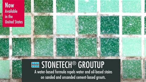 How To Use Stonetech Groutup Grout Additive To Grout Seal And Defend Youtube