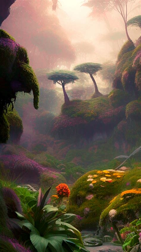 Forest art Wallpaper Download | MOONAZ