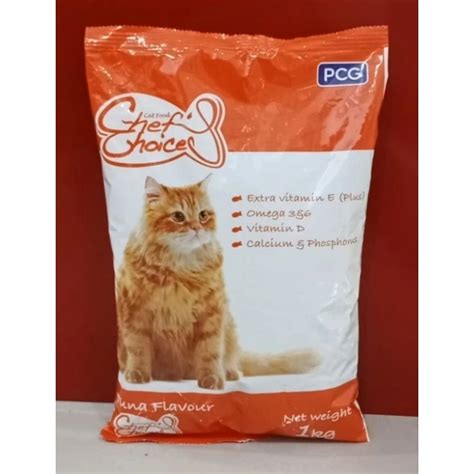 Jual CHEF CHOICE MAKANAN KUCING ADULT CAT FOOD FRESH PACK 1KG Shopee