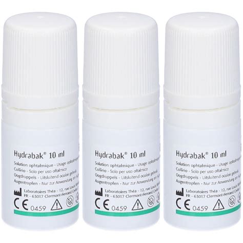 Hydrabak Set da 3 3x10 ml - Redcare