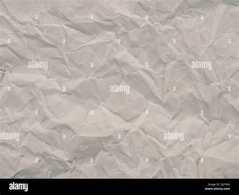 White Crumpled Paper Texture As Background Stock Photo Alamy