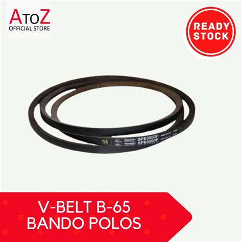 Jual Vanbelt V Belt Fan Belt V Belt B Bando Polos Van Belt B