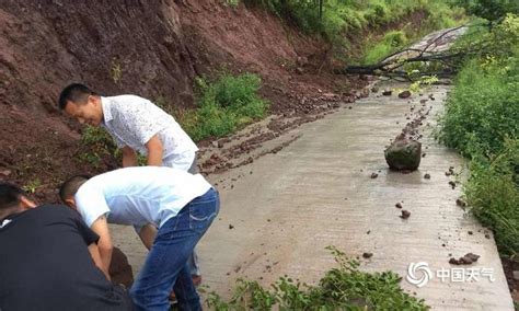 重庆丰都遭遇大暴雨袭击 致滑坡山洪灾害tom旅游