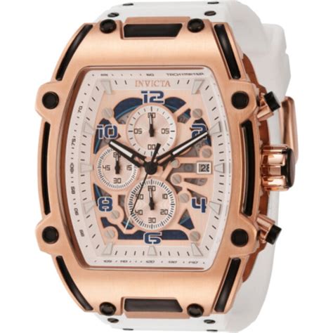 Invicta S1 Rally Diablo Chronograph Quartz Rose Gold Dial Men S Watch