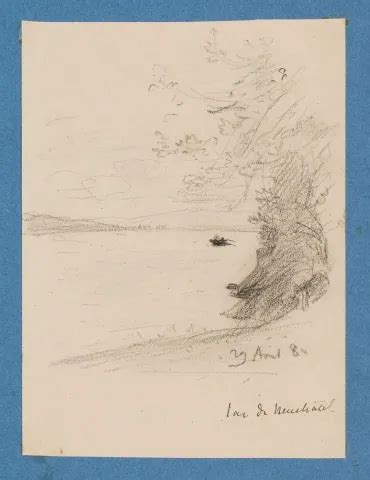 Paysage au bord du lac de Neuchâtel Musées d art et d histoire de Genève