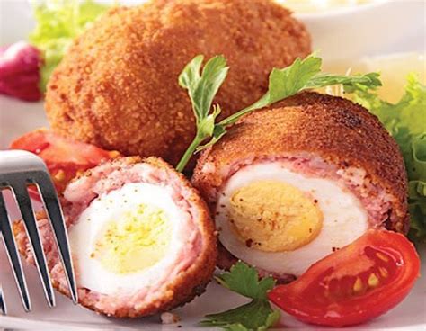 L Uf L Cossaise Ou Scotch Egg Est Un Plat Compos Dun Uf Dur