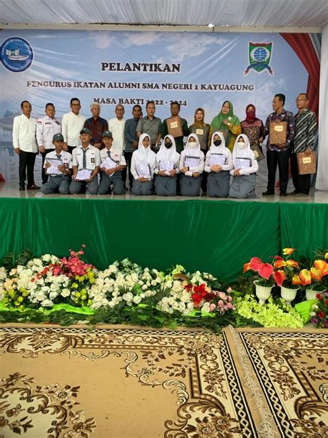 Pelantikkan Ikatan Alumni Sma Negeri 1 Kayuagung Masa Bakti 2022 2024