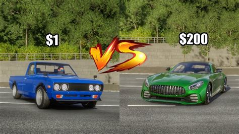 Datsun 620 Vs Mercedes AMG GT R Carx Street YouTube