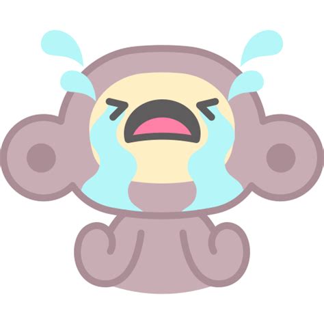 Crying Stickers - Free animals Stickers