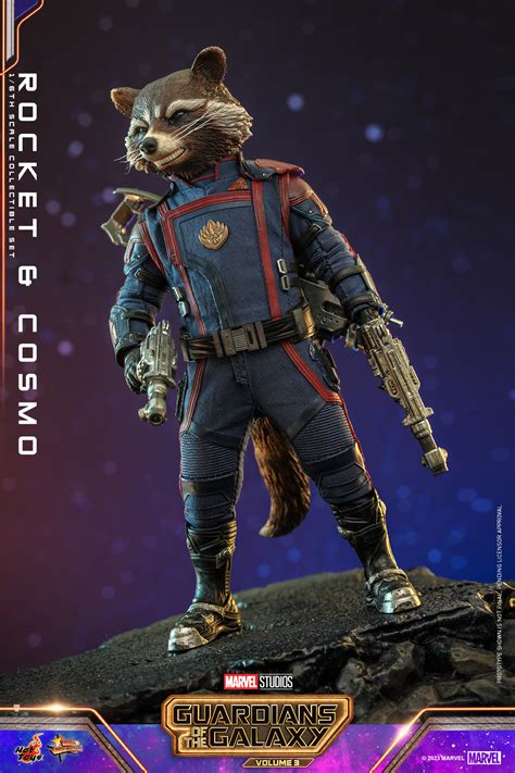 Rocket And Cosmo Are Adorable Guardians Of The Galaxy Hot Toys
