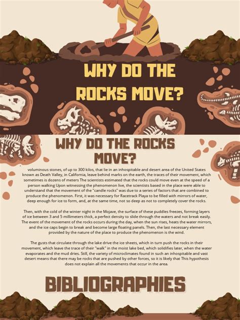 Why Do The Rocks Move | PDF | Ice | Water