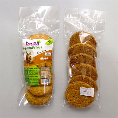 Galletas Ajonjoli X 70 Gr Breza Comfrutti