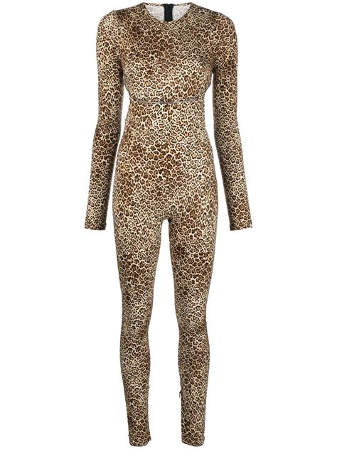 Dsquared2 Leopard Print Bodysuit Farfetch