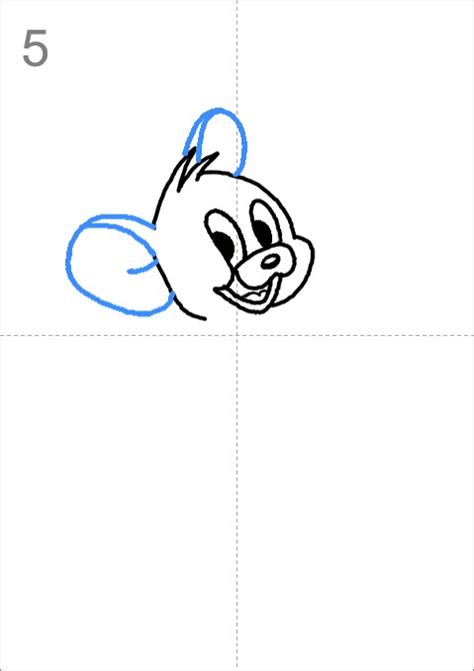 How to Draw Jerry Mouse - Step by Step Easy Drawing Guides - Drawing Howtos