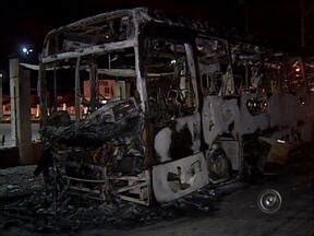 Bom Dia Cidade Sorocaba e Itapetininga Ônibus é incendiado por