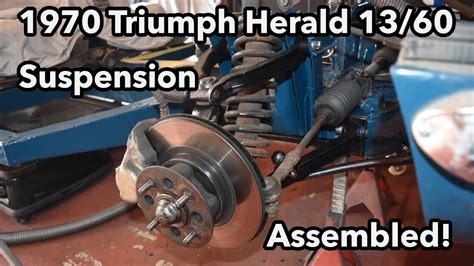 Suspension Assembly And Making Brake Lines Triumph Herald