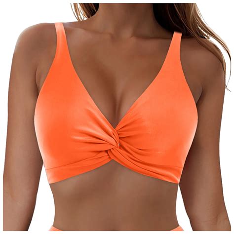 Ttuhywxi Women S Underwire Bikini Tops Only Longline Swimsuit Top