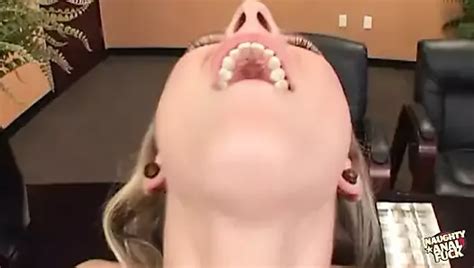 Offering To Have Intense Anal Sex And To Deepthroat Gets The Blonde Out Of Trouble Xhamster