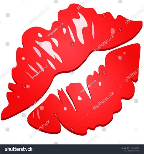 Emoji Kiss Emoji Lips Icon Stock Illustration 2232982987 | Shutterstock