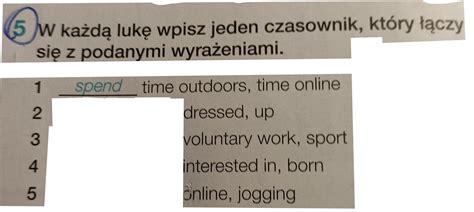 Pls potrzebuje na jutro zad 5 str 30 repetytorium część 1 angielski