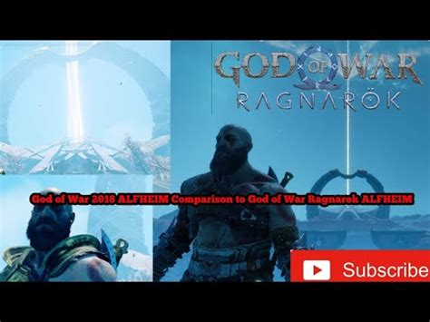 God Of War 2018 ALFHEIM Comparison To God Of War Ragnarok ALFHEIM YouTube