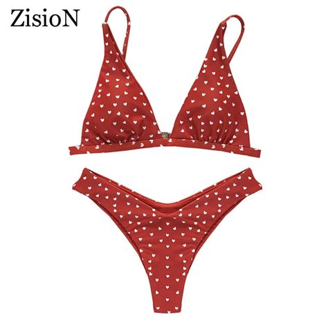 Zision 2018 Brazilian Swimming Suits Women Bikinis Sexy Swimsuit