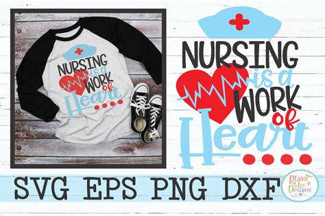 Nursing SVG DXF EPS Png Nurse Svg Nurse Cut File Nursing Etsy