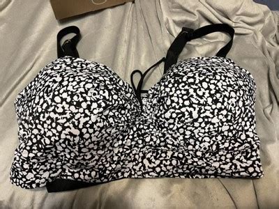 Swimsuits For All Women S Plus Size Confidante Bra Sized Underwire Bikini Top Dd Blue Target