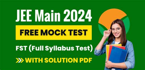 Jee Main Mock Test Free Full Syllabus Mock Test Solution