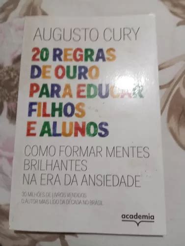 Livro Regras De Ouro Para Educar Seus Filhos E Alunos Mercadolivre