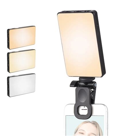 Rechargeable Soft Selfie Light For Phone Camera Laptop 3000mah