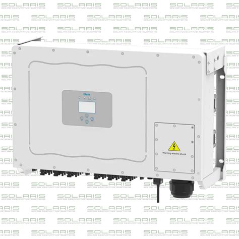 SOLARIS Your Trusted Partner Deye Grid Tie G03 110KW 3P 6MPPT