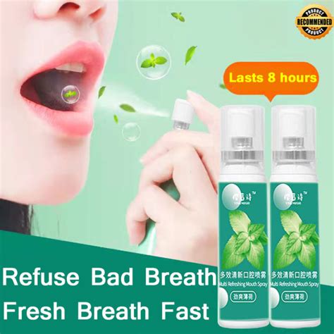 Mouth Freshener Spray Bad Breath Removal Oral Spray Japan Original