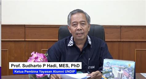 Prof Sudharto USM Berkembang Pesat Warta USM