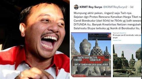 Siapa Pengunggah Pertama Foto Meme Stupa Candi Borobudur Mirip Jokowi